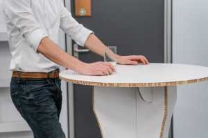 Honingraatkarton displays en scheidingswanden voor professionele etalages