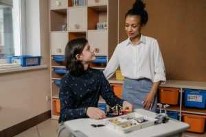 Home Vergelijking particulier en regulier onderwijs met leerlingen in klaslokaal